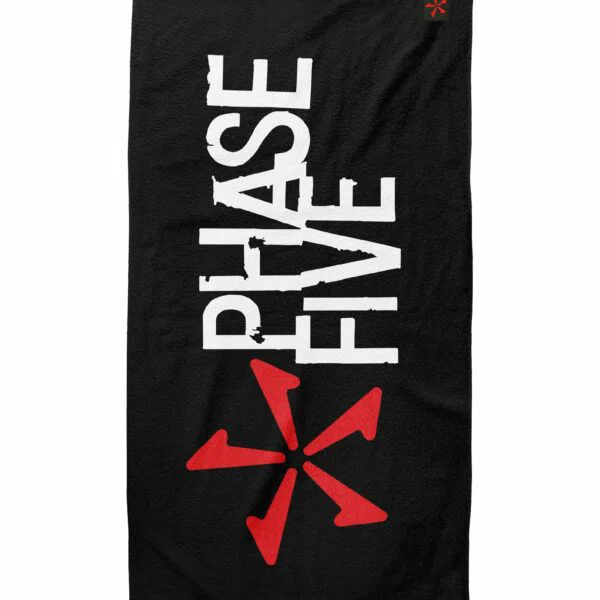 Phase Five Black Classic Towel